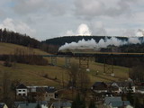 Auf den Markersbacher Viadukt